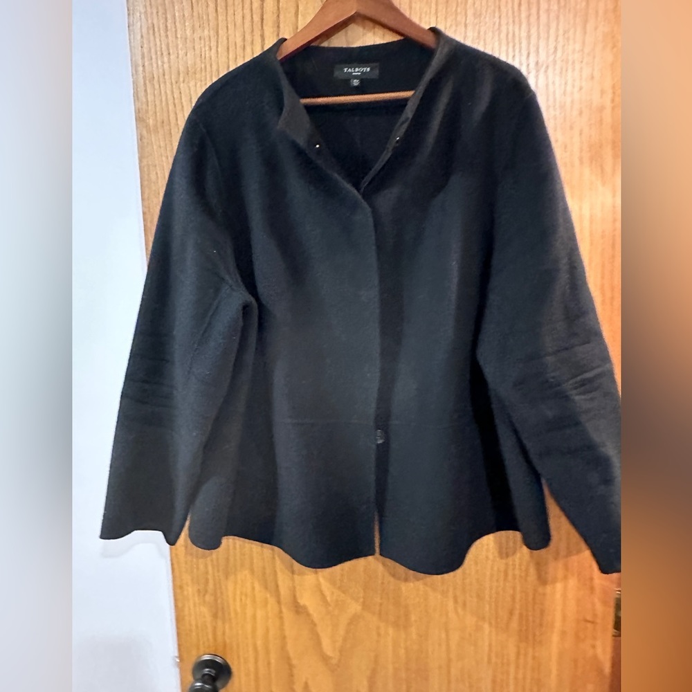 Talbots Wool Flannel Blazer
